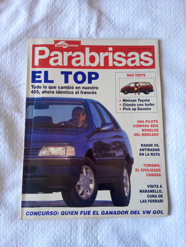 Revista Parabrisas 177 Julio 93 Vw Saveiro Cl.leer Bien (Usado)