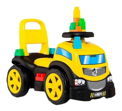 Baby Land Blocks Truck In Ride On Menino 8014 - Cardoso Toys