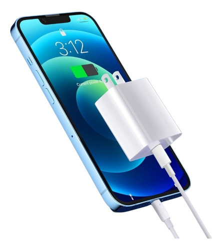 Cargador Para iPhone, 25w, Lightning O Usb-c