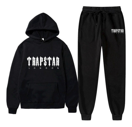 Kit Moletom + Calça Trapstar London Conjunto Casual Ref0603