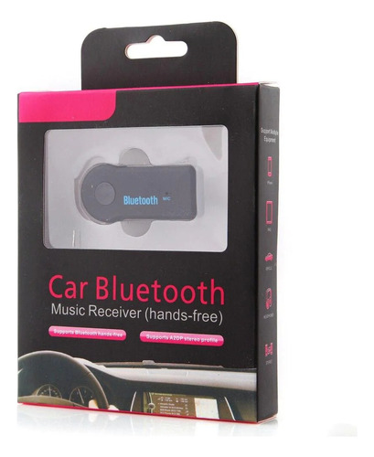 X6 Adaptador Bluetooth Plug Stereo Con Microfon