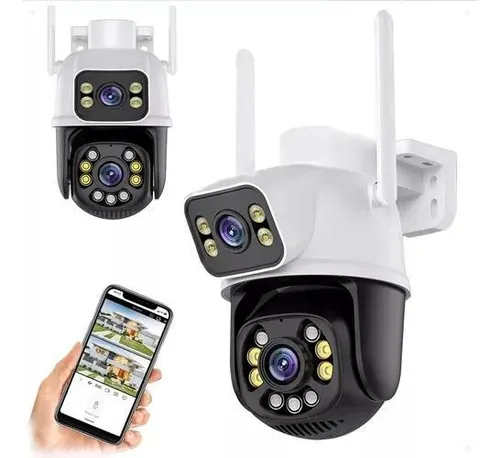 comprar Câmera De Segurança Wi-fi Smart Camera A28b Dupla 3mp Icsee
