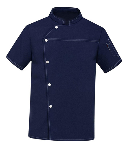 3 Hombres Mujeres Chef Coat Jacket Verano Chef Ropa Chef