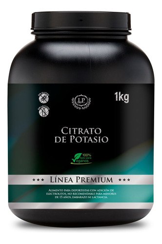 Citrato De Potasio 1 Kilo En Polvo Linea Premium, Agronewen Sabor Propio