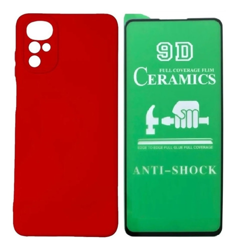 Forro Estuche Silicone Case Para Motorola G22 + Cerámico