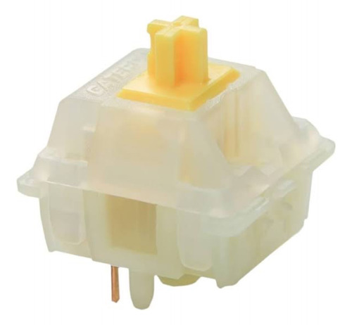 Switches Gateron Milky Yellow Tipo Lineal 