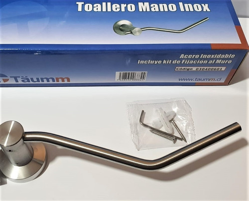 Porta Toalla De Mano Toallero Acero Inoxidable Premium-taumm