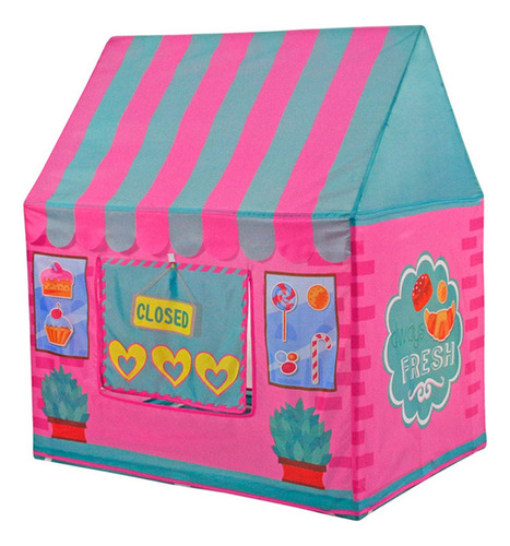 Juguete De Tienda Plegable Casa De Postre Merienda Para