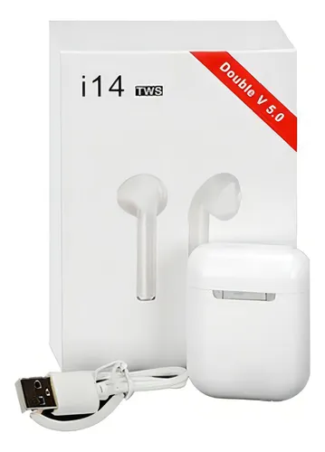 Auriculares inalámbricos I14 TWS para gimnasio, deportes y carreras