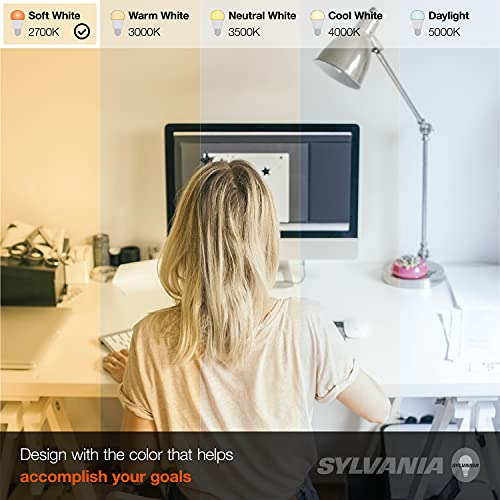 Bombilla Led Sylvania, Equivalente 40w A19, Eficiente 6...
