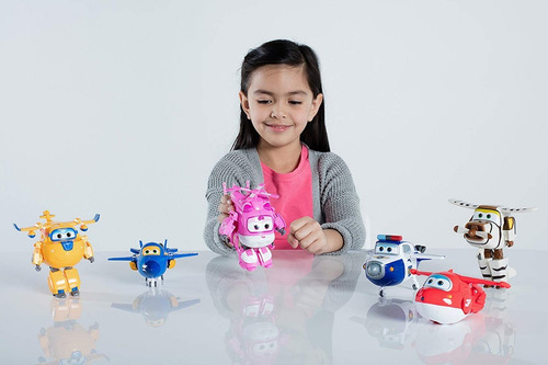 Super Wings Paul Original Transformable 12,5cm