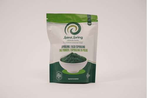 2pz  Spirulina En Polvo  Ancestral  Orgánica Kosher Tecuitl