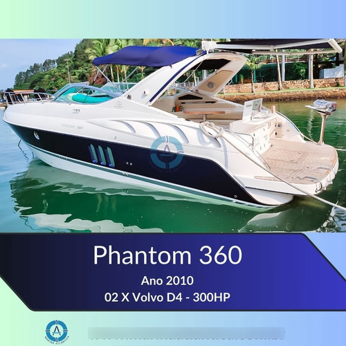 Lancha Phantom 360, Ano 2010 Impecável - Refit 2021  