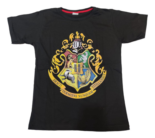 Remera Harry Potter Casas Algodon Premium 