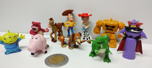 Figuras Mini Toy Story De Disney/pixar By Chimos Lote 10 Pz 