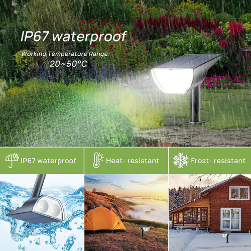 Linkind Starrays Solar Para Exteriores A Prueba De Agua I...