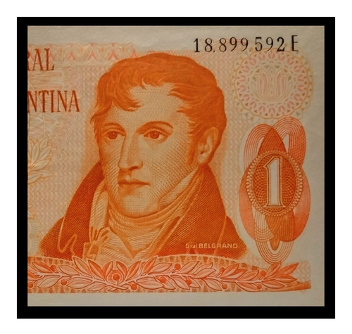 Argentina Billete 1 Peso Ley 1973 Serie E Sc Bot 2316