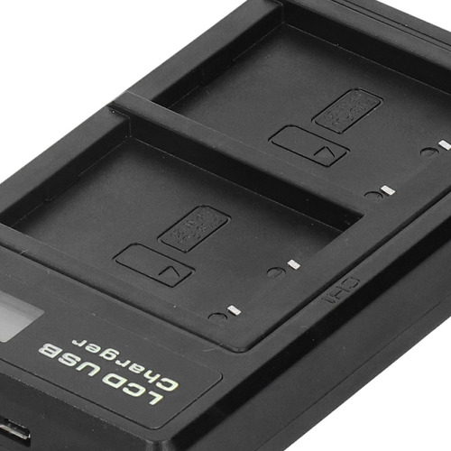 Batería De Pantalla Lcd, Doble Base De Carga Usb De Litio