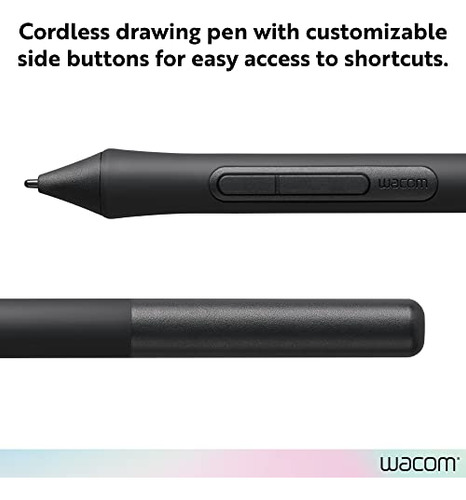Wacom Lp1100k 4k - Bolígrafo Para Tableta Intuos, Color Negr