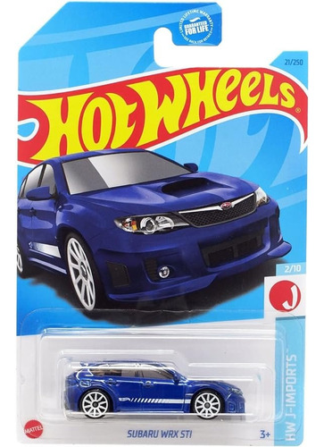 Hot Wheels Subaru Wrx Sti  Hw Hatchbacks - Speed Graphics X1