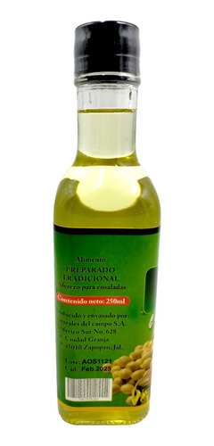 Aceite De Soya 250 Ml
