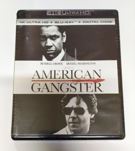 Blu Ray 4k Ultra Hd American Gangster Original 