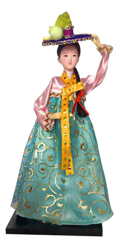 Muñeca Hanbok, Muñeca Geisha Coreana, Mini Estilo G
