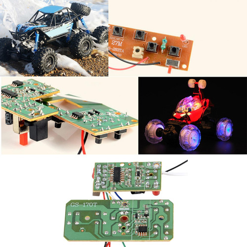 4 Controlador De Alta Potencia Para Coche Rc Con 4 Piezas