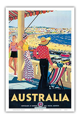 Australia - Bondi Beach, Nueva Gales Del Sur - Vintage Trave