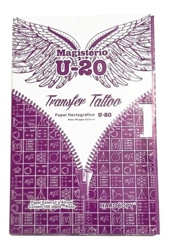 Papel Hectografico U20 Brazil X Hoja Tattoo