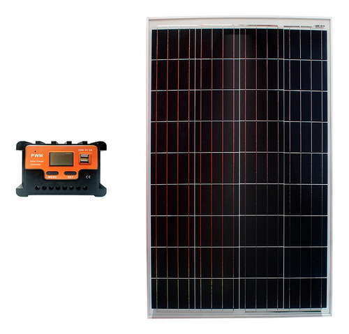 Kit Solar Panel Autoinstalable Energia Regulador Manual K1c