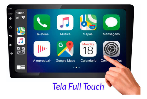 Mp5 Car Play Android Auto 9 Polegadas Roadstar Prime Rs908br