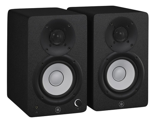 Par de monitores de estúdio bidirecionais ativos Yamaha Hs4 de 4,5"