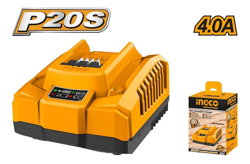 Cargador Inteligente Rapido 4.0ah 20v Linea P20s Carga Comp.