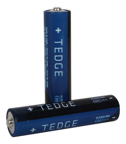 Imagem 5 de 6 de Kit 20 Pilhas Alcalinas Aaa Tedge