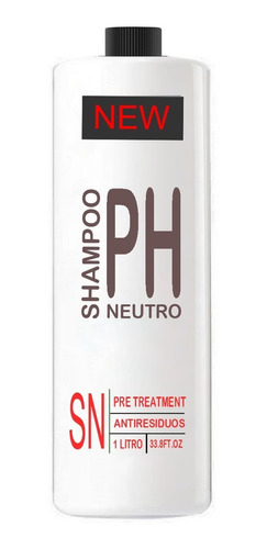 1 Litro Shampoo Neutro Tratamiento Alisado Keratina