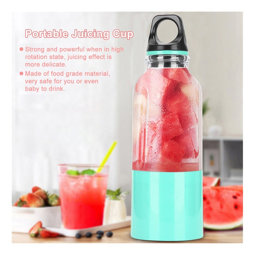 Taza Eléctrica Portátil For Exprimir Frutas Con Cabezal Cor