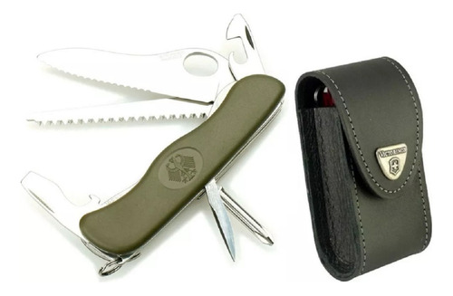 Cortapluma Victorinox 0.8461.mw4de Color Verde Musgo Con 10 Herramientas