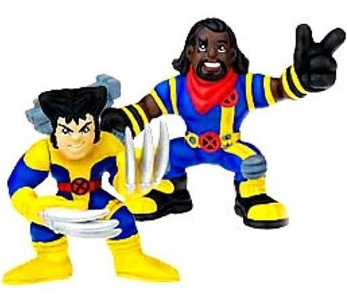 Pack Mini Figuras Wolverine Y Bishop 3 