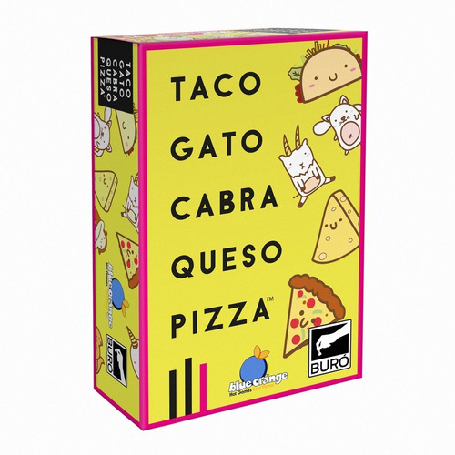 Juego De Mesa Taco Gato Cabra Queso Pizza Bureau Muy Lejano