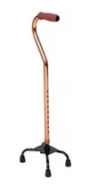 Comprar Baston Cuadruple Aluminio Mango Curvo Pediatrico Silfab M912