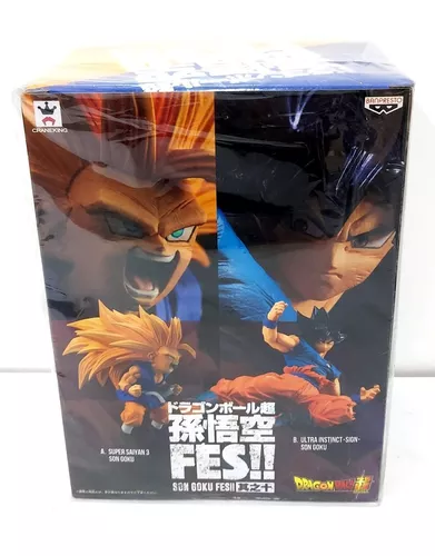 Boneco Goku Super Saiyajin 4 - FES Banpresto Original com Selo