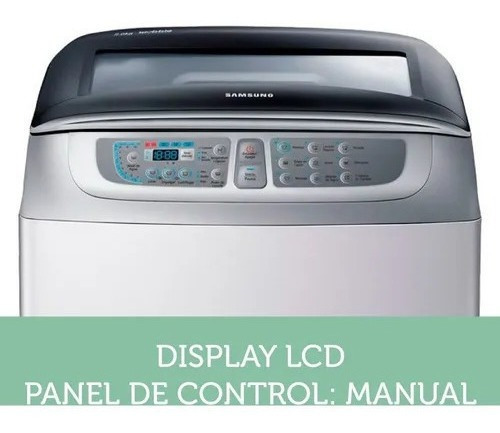Lavarropas Automático Samsung Wa80 8kg Carga Superior
