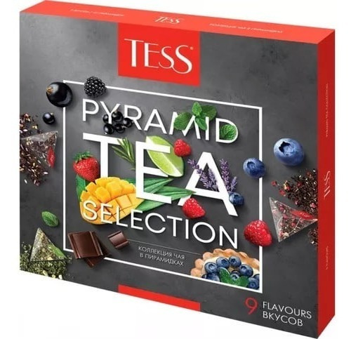 Caja Tess Coleccion. Té En Piramides 9 Sabores 45bol