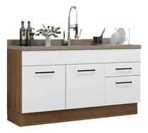 Comprar Gabinete Bajo Cocina Madesa Agata 150cm Sin Encimera Mb 01
