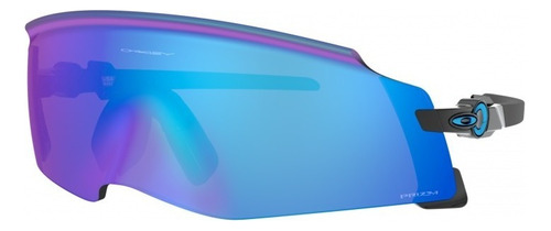 Óculos De Sol Masculino Oakley Kato Oo9455-0349 Cor Preto Cor da armação Preto Cor da lente Azul Desenho Máscara