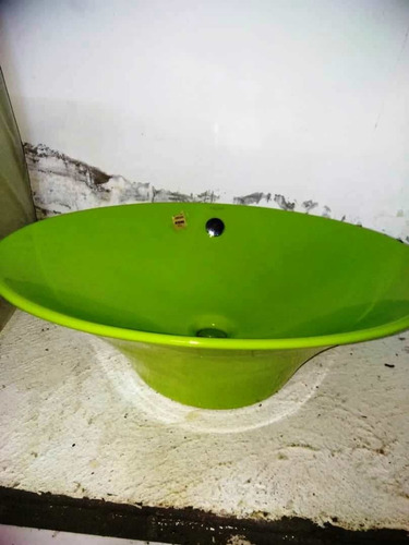 Lavamano Ceramica Verde Gde Nuevo