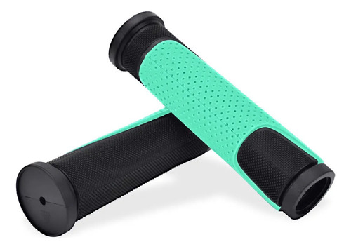 Manopla Punho Borracha Bike Gta Cores 125mm Cor Acqua