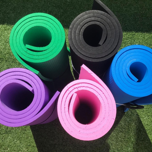 Imagem 4 de 9 de Colchonete Kit C/2 Eva 180cmx53cmx10mm Ginástica Exercícios
