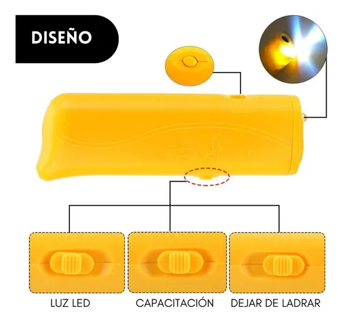 Repelente Adiestrador Ultrasonido Entrenador Ahuyenta Perros